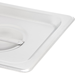 Carlisle 607160C DuraPan™ Stainless Steel 1/6 Size Solid Cover