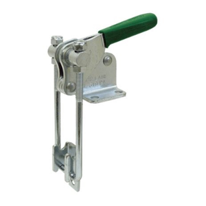 Carr Lane CL-310-PA-S Latch-Action Toggle Clamp, Right-Angle Adjustable U-Bolt (2000lbs) -Stainless Steel