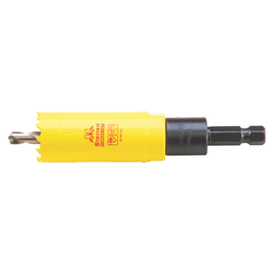 STARRETT ADCH0100 1'' (25mm) NVP Deep Cut Bi-Metal Hole Saw with Arbor
