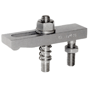 Carr Lane CL-2820-1 Slotted-Heel Clamp Strap Assembly, Stainless Steel (Flange Nut)