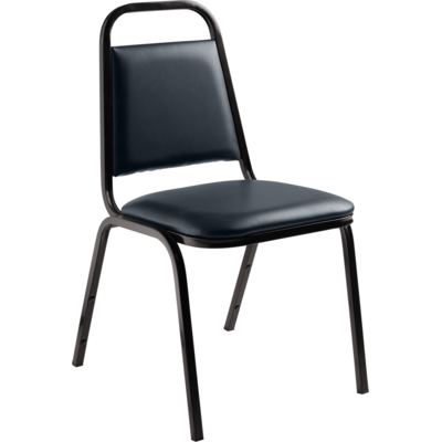 NPS 9104-B Basics by NPS® 9100 Series Vinyl Upholstered Stack Ch
