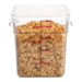 Cambro Camwear 18 qt. Clear CamSquare Containers