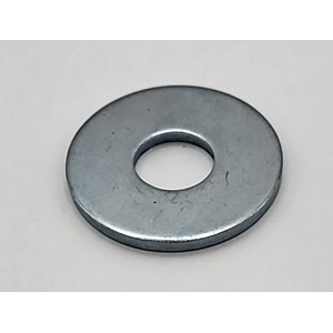 6.6MM X 18MM X 1.6MM FLAT WASHER ISO 7093-2 CARBON STEEL ZINC TRIVALENT CLEAR