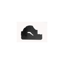 Nilfisk Advance - 1466614000 - Skirt Lt Side Black Rubber Sip