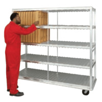 New Age 98344 Extra Heavy Duty 168 Insulated Tray Drying Rack