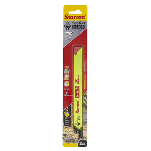 STARRETT BR81014-2 King Cut 8'' x 3/4 x .050 x 10-14, Bi-Metal, 2 Pack