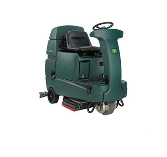 Rider floor scrubber