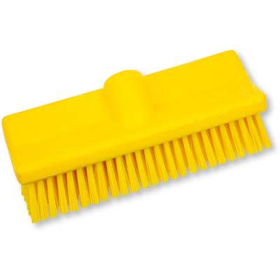 Carlisle 40423EC04 10" Sparta Spectrum Hi-Lo Floor Scrub Brush
