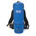 Clarke Comfort Pak 6 backpack vacuum, front view with harness