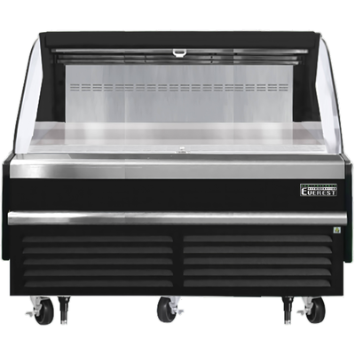 Everest EOMH-60-B-35-S Open Air Merchandiser 2-Tier Shelf Riser, 115v, NSF - 9.3 cu. ft.