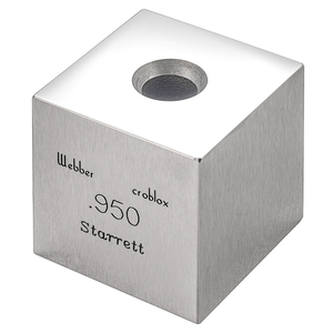 STARRETT SC .950 AA Square Croblox Gage Block - .950 In., Grade AA