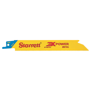 STARRETT B618-20 Metal Cut 6'' x 3/4 x .035 x 18T, 3X POWER, 20 Pack