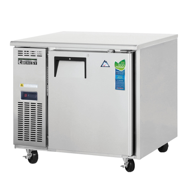Everest ETR1 35-3/8" Side Mount Undercounter Refrigerator, 9-Cubic Feet, NSF