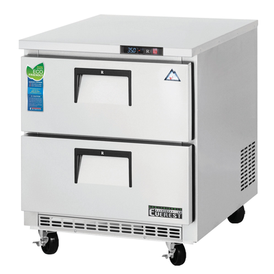 Everest Refrigeration ETBR1-D2 Drawered Undercounter/Worktop Refrigerator
