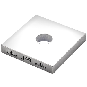 STARRETT SC .149 A1 Square Croblox Gage Block - .149 In., Grade A1