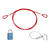 Knife leash kit, red, 60"