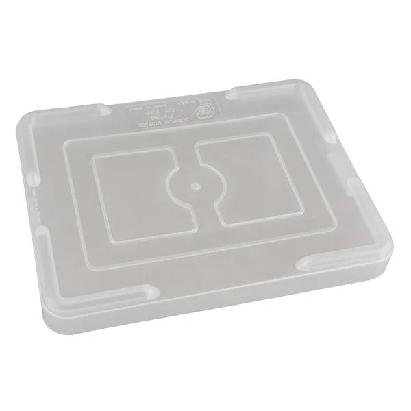 Lid - Divider Box Container - Snap-On - 16-1/2" x 10-7/8" - Clear