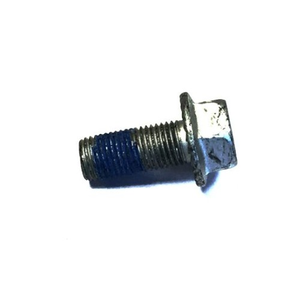 3/8" - 24 X 7/8" SERRATED HEX FLANGE SCREW SCOTCH GRIP PATCH SAE J429 GR 8 MAGNI 501 GREY PER PRINT