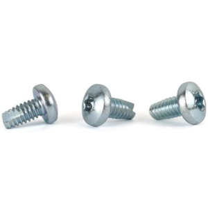 M5 - 1.23 X 20MM 6 LOBE PAN HEAD THREAD CUTTING SCREW TYPE 23 STEEL CASE HARDENED ZINC CLEAR