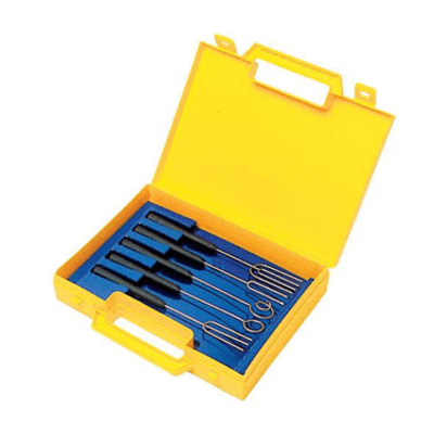 Matfer Bourgeat 262002 Set Includes: 1 Round Spit 5/8" Dia. Chocolate Forks Set