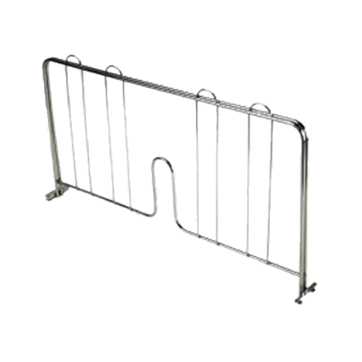 Economy Wire Shelving Chrome 24" Shelf Divider