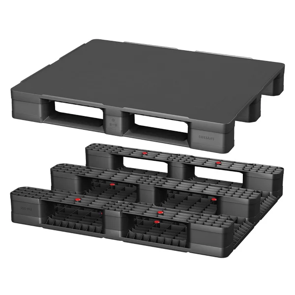 Rackable Pallet - Plastic - 48" x 40" - 2200 lb Racking Capacity