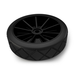 Tennant/Nobles - 4033949 - Tire Assy, Solid, 18.0 X 5.0, Idler (Replaces Tennant 1059544)