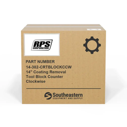 RPS - 14-382-CRTBLOCKCCW - 14" Coating Removal Tool Block Counter Clockwise