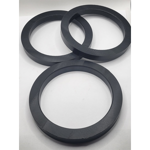 100.55MM X 126.75MM X 12.7MM FLAT WASHER GLASS FILLED NYLON BLACK PER PRINT
