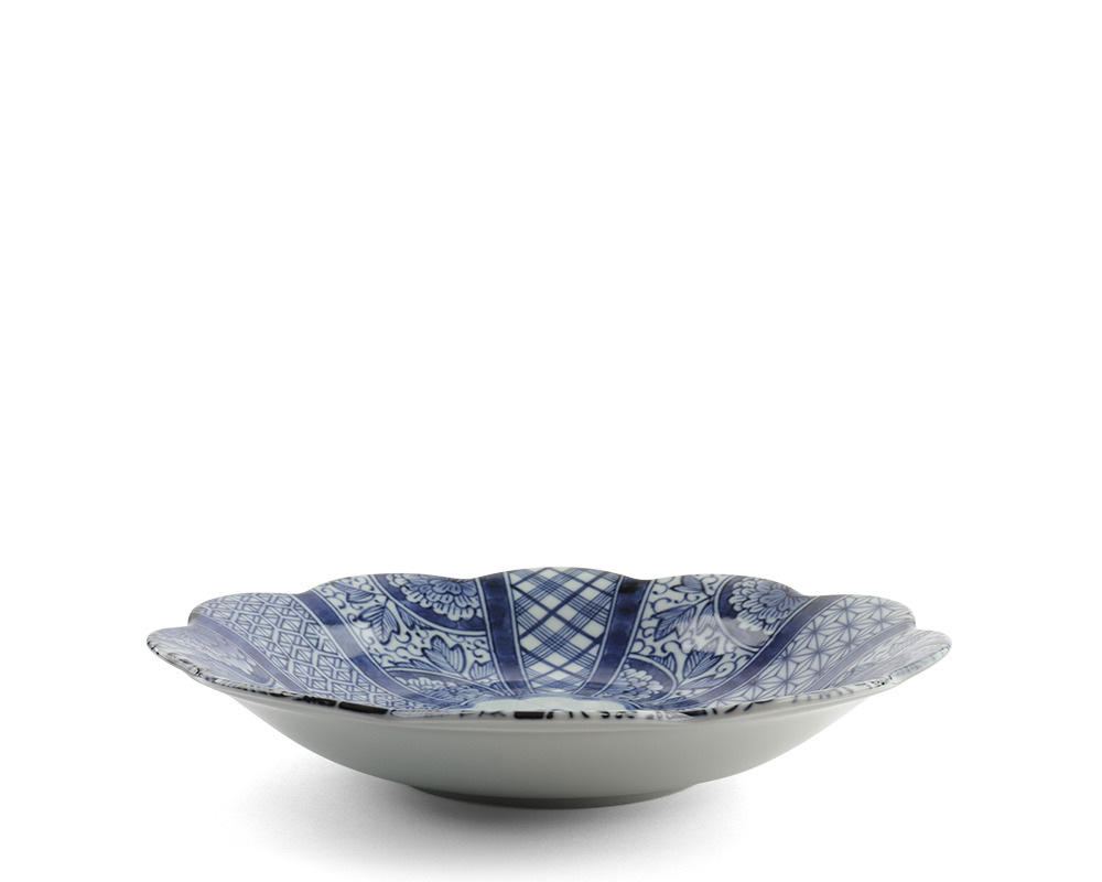 Blue Nishiki 8.5" Serving Plate