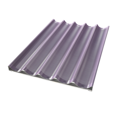 Chicago Metallic 69035 17-3/4" X 25-3/4" X 1"H Overall Allergen Management Baguette Pan