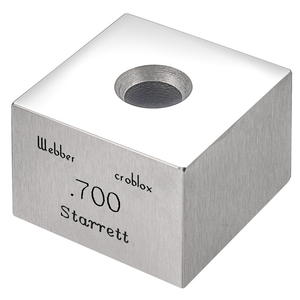 STARRETT SC .700 A1 Square Croblox Gage Block - .700 In., Grade A1