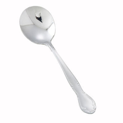 Winco 0024-04 6-3/16" Bouillon Spoon