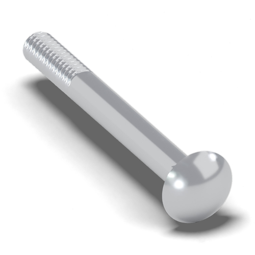 Solenis Taski NSS - CH70636 - Screw 1/4-20 X 2 1/2 Carriage Head Stainless Steel