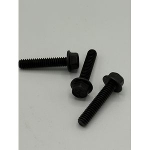 1/4" - 20 X 1 1/4" IFI-111 HEX FLANGE SCREW SAE J429 GR 8 ZINC PHOSPHATE AND OIL