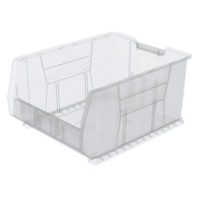Metro MB30289CLS Large Stacking Supply Bin, Clear, 23.8" x 18.25" x 12"