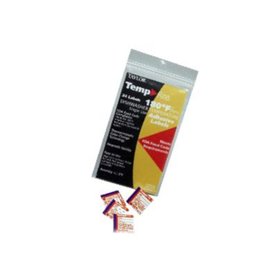 Taylor 8769 3 In 1 Dishwashing Temp Adhesive Labels