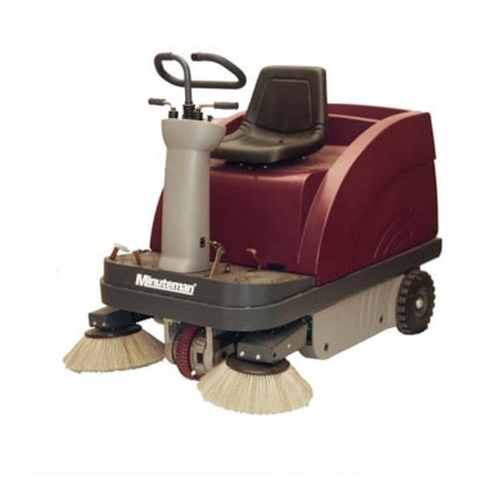 New Minuteman Kleen Sweep 47R Rider Sweeper, base unit (batteries and charger not included)