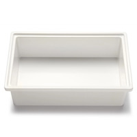 Bon Chef EZ-14-3PWHT EZ Fit Smart Bowl, 1/4 Size, 3" Deep, 2 Qt., White