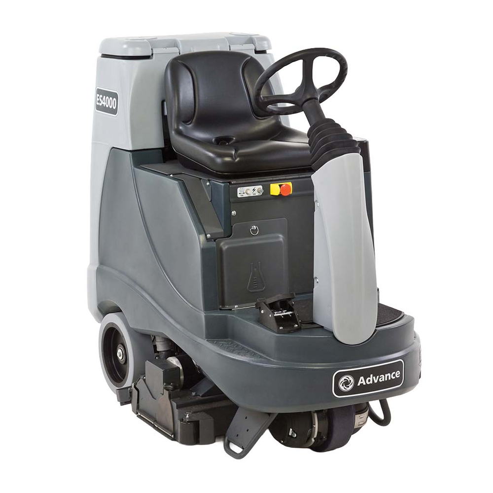 New Advance ES4000 Battery Ride-On Carpet Extractor