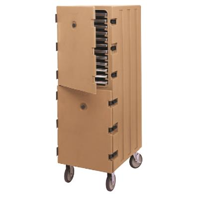 Cambro 1826DTC157 Camcart Double Cavity for Trays & Sheet Pans