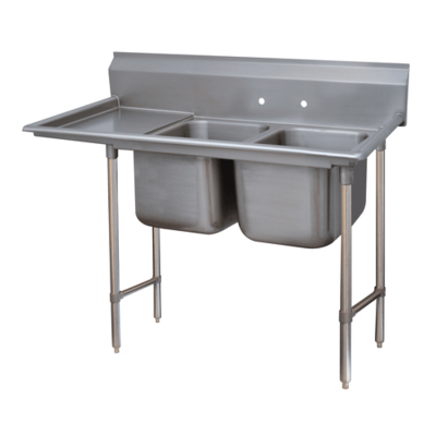 Advance Tabco 9-2-36-36L Regaline Sink 2-Compartment