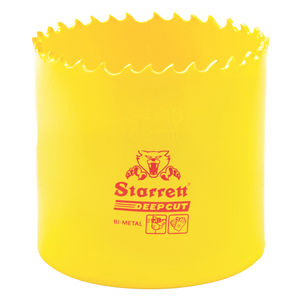 STARRETT DCH0256-G 2-5/16'' (59mm) NVP Deep Cut Bi-Metal Hole Saw