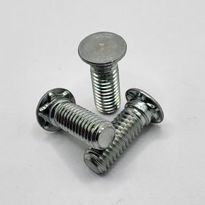 3/8" - 16 X 1 1/8" SPECIAL STRUX CLINCH STUD 1018 - 1022 HT STEEL ZINC TRIVALENT CLEAR
