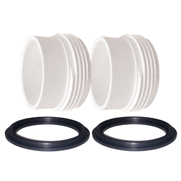 2" Heater Tailpiece Kit - Pair with Gaskets 42-0006A-KIT