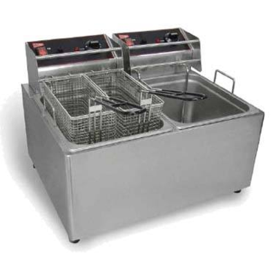 Grindmaster-Cecilware EL2X15 Split Pot Countertop Electric Pro Fryer