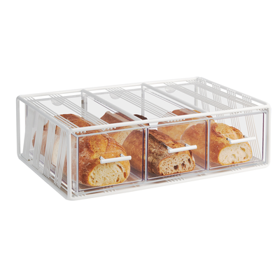 Cal-Mil 4119-15 22-1/4"W x 14-3/4"D x 7"H Portland Bread Display