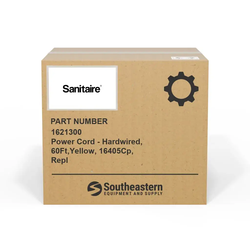 Sanitaire/Bissell - 1621300 - Power Cord - Hardwired, 60Ft,Yellow, 16405Cp, Repl