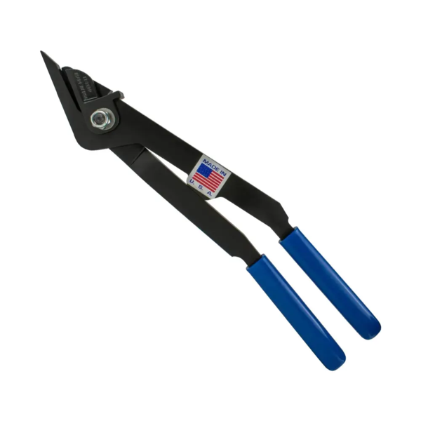 Steel Strap Cutter - 3/8" to 1-1/4" Strap Width - Up to 0.031" Thickness - Premium