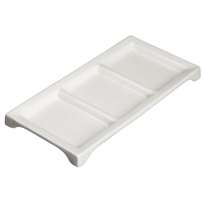 Winco WDP017-108 10" X 5" Trio Tray